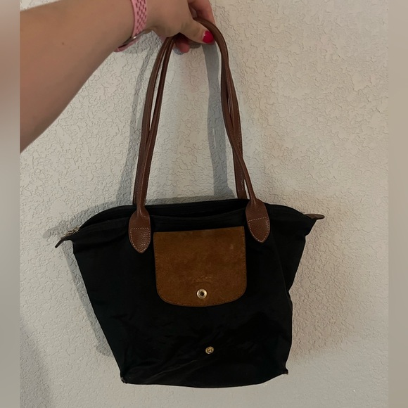 Medium Navy Longchamp Well Loved - Picture 2 of 7